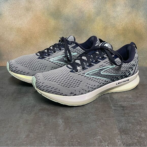 Brooks Levitate 5 1203571B069 Gray Women's Running Shoes Size 10B - Picture 3 of 17